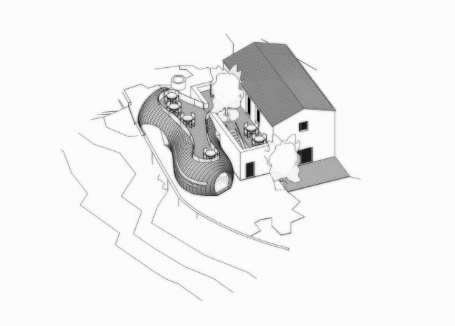 BIM建筑|海岛餐厅酒店——岩石，酒桶和鲸鱼拟态的想象力融会之作