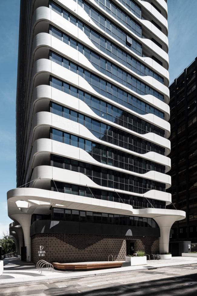 BIM建筑|圆润而不掉骨感的“王后之领”公寓楼