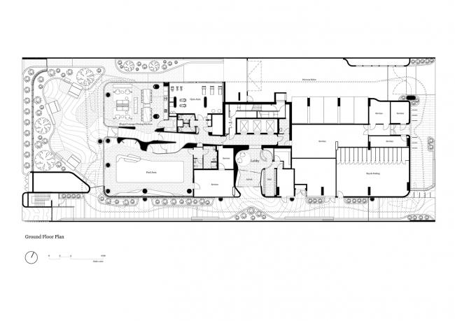BIM建筑|圆润而不掉骨感的“王后之领”公寓楼
