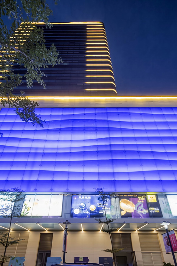 BIM建筑|深圳特力吉盟水贝金座年夜厦 立面设计 | 深圳立方建筑设计