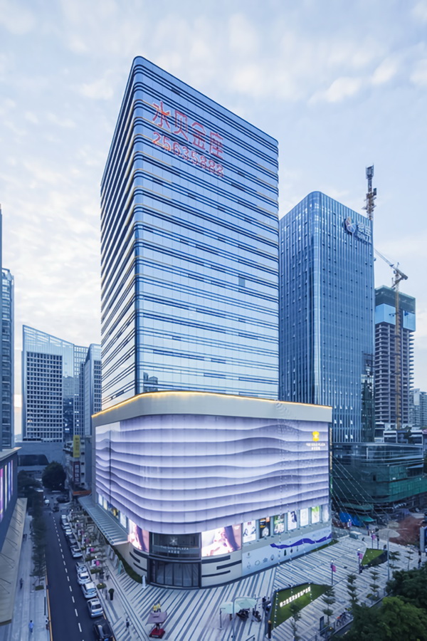 BIM建筑|深圳特力吉盟水贝金座年夜厦 立面设计 | 深圳立方建筑设计