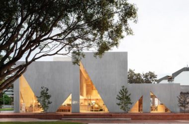 BIM建筑|三角的克意与方形鸿沟搭构而成的高等时尚感：哥伦比亚Masa餐厅-BIM建筑网