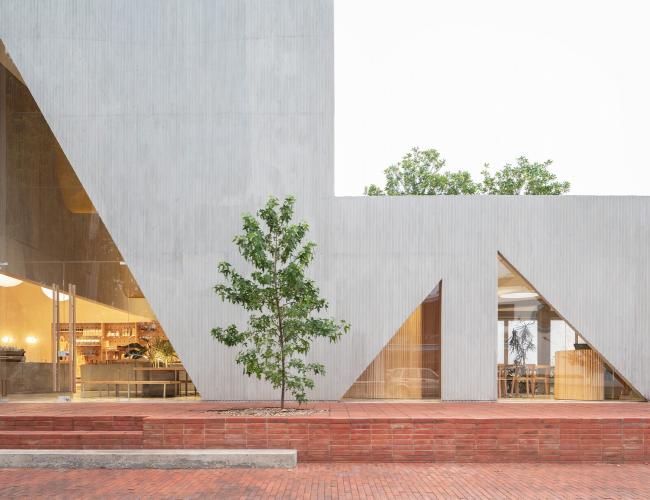 BIM建筑|三角的克意与方形鸿沟搭构而成的高等时尚感：哥伦比亚Masa餐厅