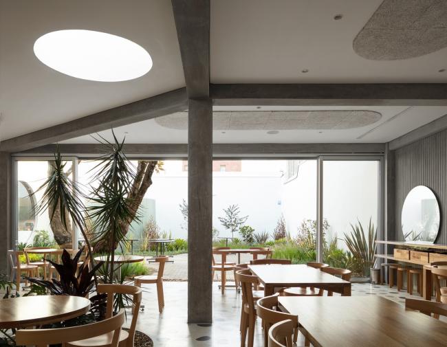 BIM建筑|三角的克意与方形鸿沟搭构而成的高等时尚感：哥伦比亚Masa餐厅