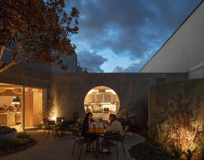 BIM建筑|三角的克意与方形鸿沟搭构而成的高等时尚感：哥伦比亚Masa餐厅