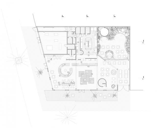 BIM建筑|三角的克意与方形鸿沟搭构而成的高等时尚感：哥伦比亚Masa餐厅