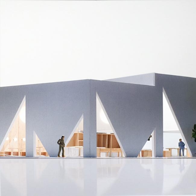 BIM建筑|三角的克意与方形鸿沟搭构而成的高等时尚感：哥伦比亚Masa餐厅