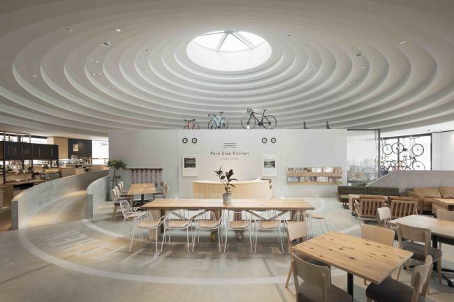 BIM建筑|立在城市客堂的巨型家具，日本奈良的暗昧空间：CoFuFun车站广场