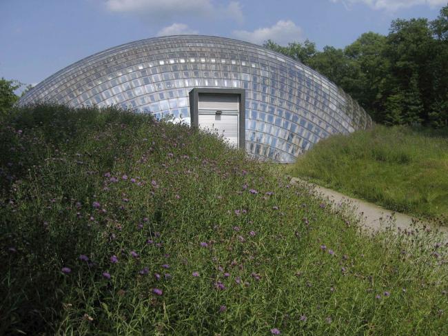 BIM建筑|一颗嵌进年夜地的琉璃鹅卵石——比利时品牌木材产业基地