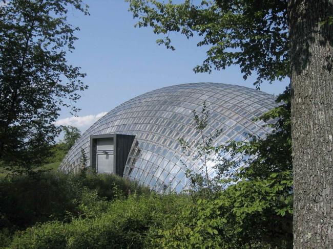 BIM建筑|一颗嵌进年夜地的琉璃鹅卵石——比利时品牌木材产业基地