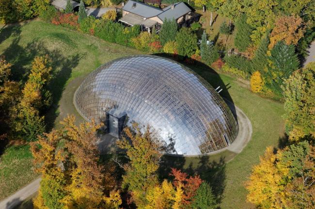 BIM建筑|一颗嵌进年夜地的琉璃鹅卵石——比利时品牌木材产业基地