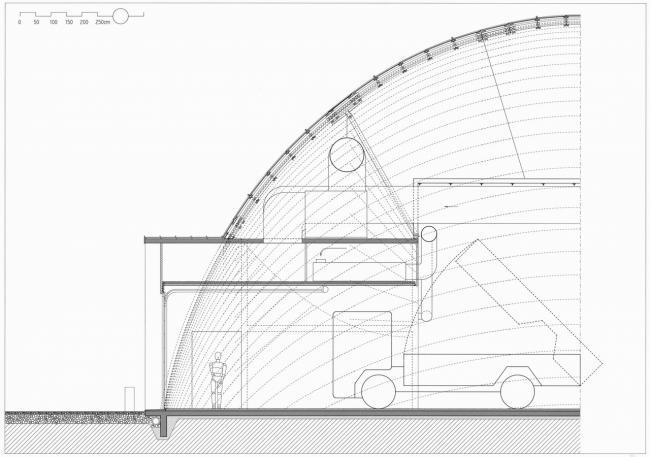 BIM建筑|一颗嵌进年夜地的琉璃鹅卵石——比利时品牌木材产业基地