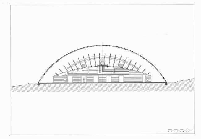 BIM建筑|一颗嵌进年夜地的琉璃鹅卵石——比利时品牌木材产业基地