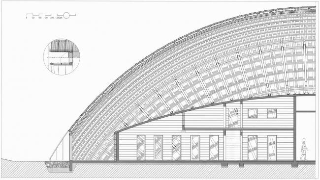 BIM建筑|一颗嵌进年夜地的琉璃鹅卵石——比利时品牌木材产业基地