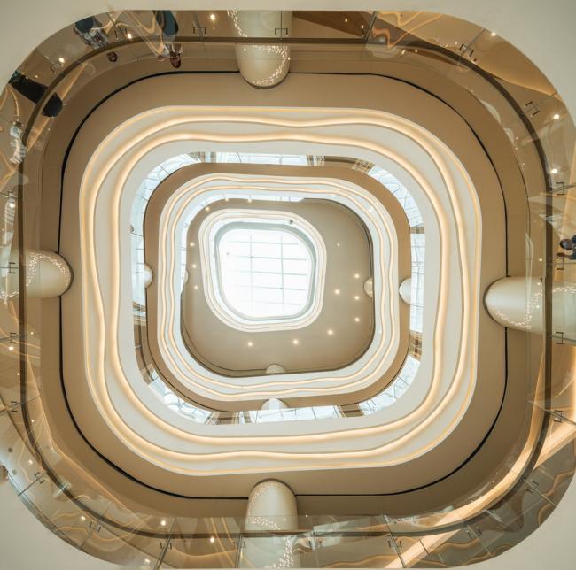 BIM建筑|弧形围绕错动的体量——云景彭城，徐州苏宁广场 / CCDI悉地国际