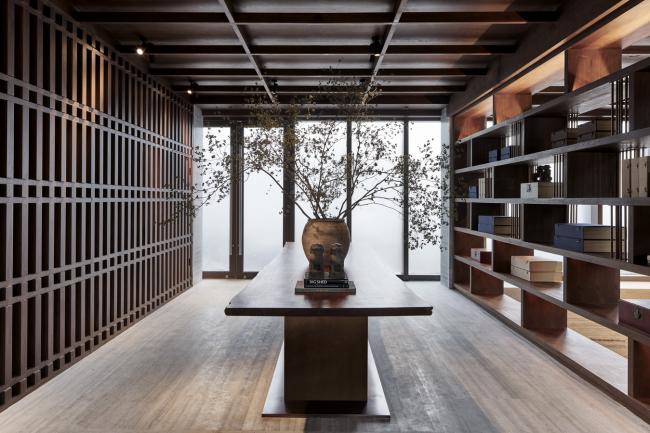 BIM建筑|竹窗闻水月浮动：姑苏世茂铜雀台售楼处｜IADC涞澳设计