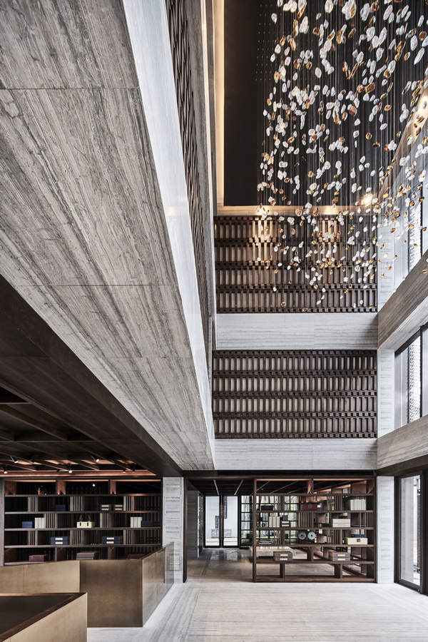 BIM建筑|竹窗闻水月浮动：姑苏世茂铜雀台售楼处｜IADC涞澳设计