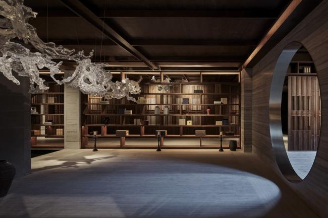 BIM建筑|竹窗闻水月浮动：姑苏世茂铜雀台售楼处｜IADC涞澳设计