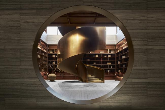 BIM建筑|竹窗闻水月浮动：姑苏世茂铜雀台售楼处｜IADC涞澳设计