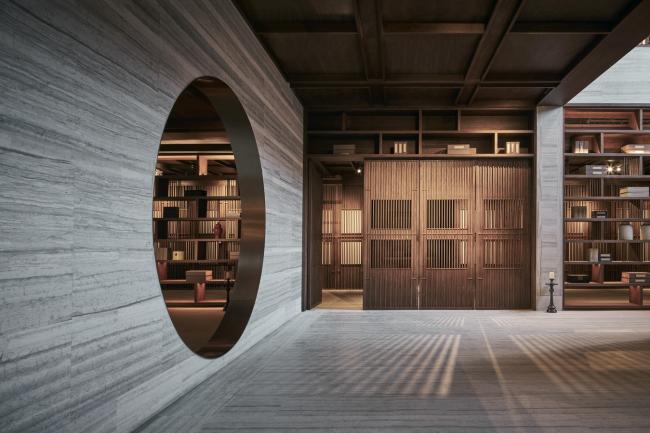 BIM建筑|竹窗闻水月浮动：姑苏世茂铜雀台售楼处｜IADC涞澳设计