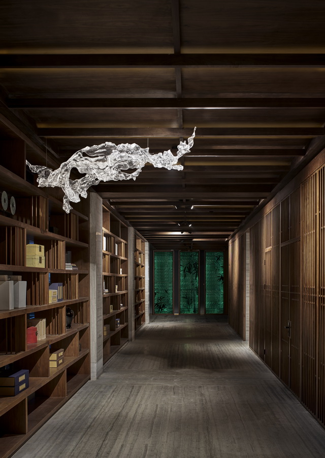 BIM建筑|竹窗闻水月浮动：姑苏世茂铜雀台售楼处｜IADC涞澳设计