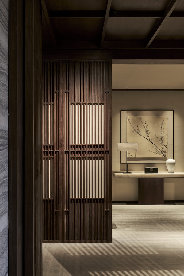 BIM建筑|竹窗闻水月浮动：姑苏世茂铜雀台售楼处｜IADC涞澳设计