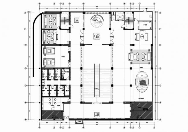 BIM建筑|竹窗闻水月浮动：姑苏世茂铜雀台售楼处｜IADC涞澳设计