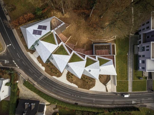 BIM建筑|动感科幻，被几何解构而成的聚集公寓 / METAFORM建筑师事务所