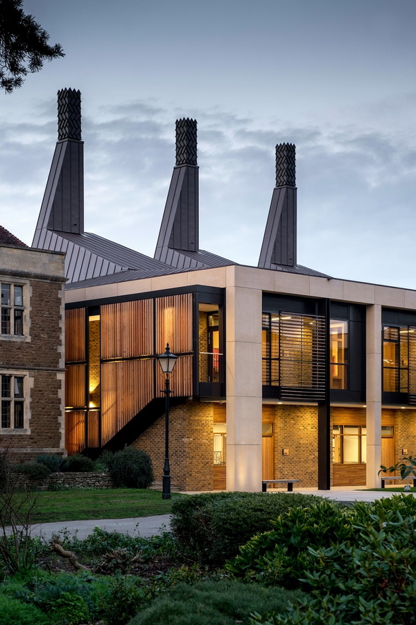 BIM建筑|既畅想将来，又尊重曩昔：切特豪斯黉舍科学和数学讲授中间