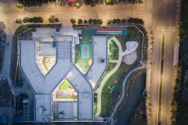 BIM建筑|YY梯田黉舍：宁波艾迪国际幼儿园