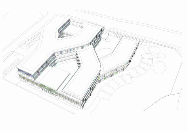 BIM建筑|YY梯田黉舍：宁波艾迪国际幼儿园
