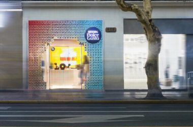 BIM建筑|用3000只胶囊摸索将来咖啡店-BIM建筑网