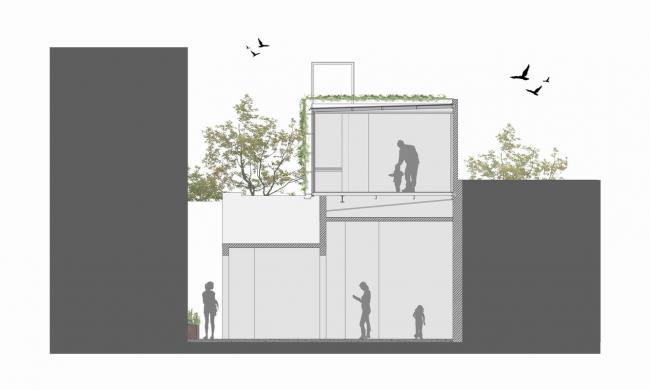 BIM建筑|新旧融会，将立面设计莳植成垂直花圃 / 玛尔塔室第