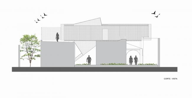 BIM建筑|新旧融会，将立面设计莳植成垂直花圃 / 玛尔塔室第