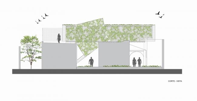 BIM建筑|新旧融会，将立面设计莳植成垂直花圃 / 玛尔塔室第