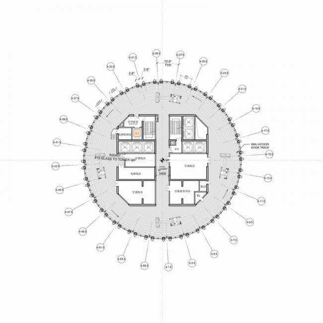 BIM建筑|中国华润年夜厦 / KPF