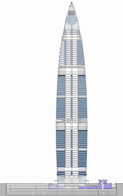 BIM建筑|中国华润年夜厦 / KPF