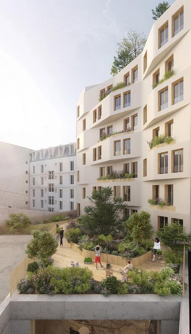 BIM建筑|墙面能吹奏乐曲的风琴式综合音乐中间