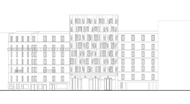 BIM建筑|墙面能吹奏乐曲的风琴式综合音乐中间