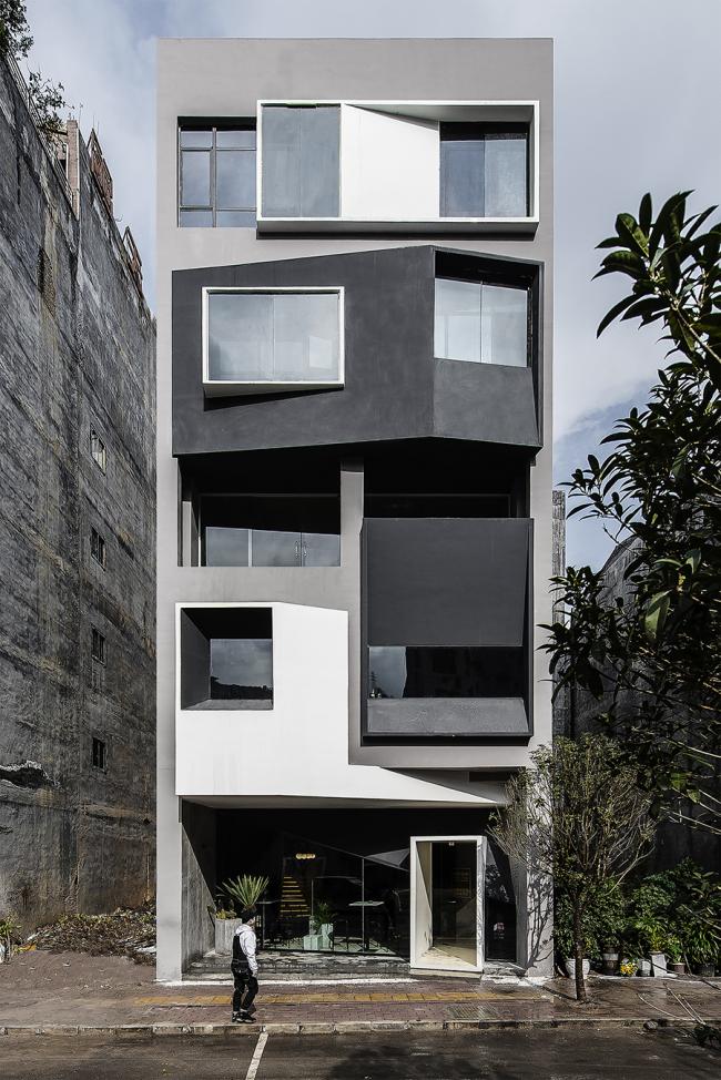 BIM建筑|城市夹缝中的变奏 • 彡口空间