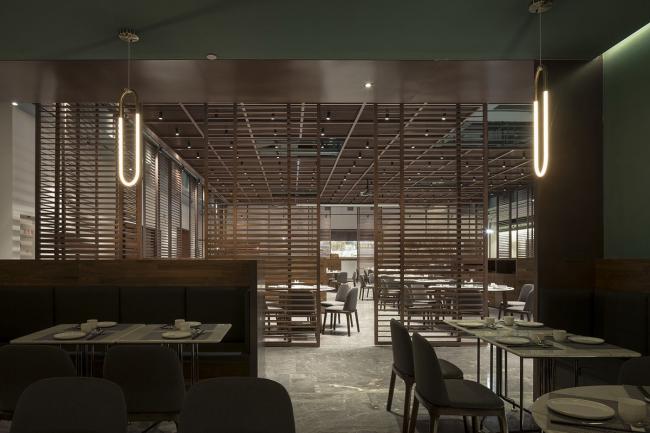 BIM建筑|上海陆家嘴荣庐餐厅 / 间筑设计