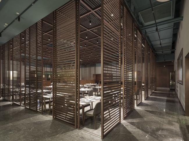 BIM建筑|上海陆家嘴荣庐餐厅 / 间筑设计