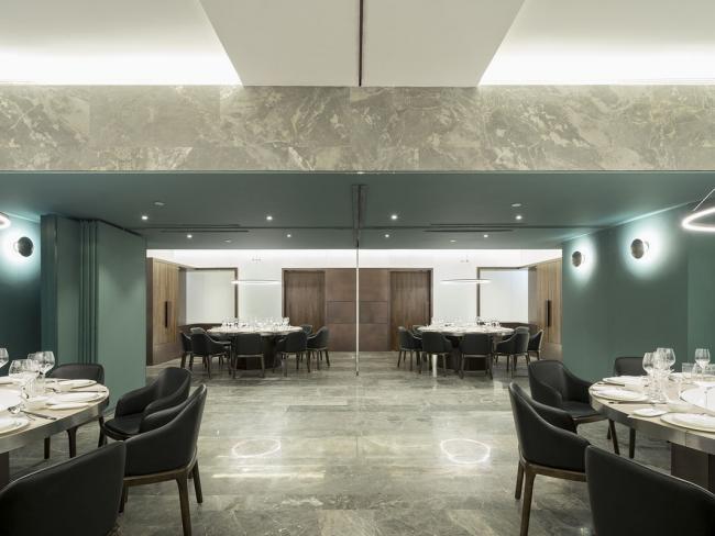 BIM建筑|上海陆家嘴荣庐餐厅 / 间筑设计