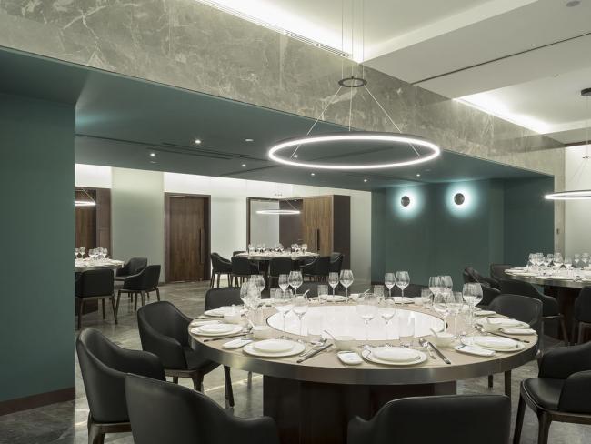 BIM建筑|上海陆家嘴荣庐餐厅 / 间筑设计