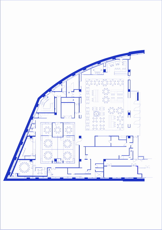 BIM建筑|上海陆家嘴荣庐餐厅 / 间筑设计
