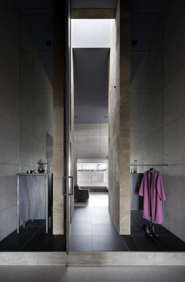 BIM建筑|用净水混凝土美学创作发明出的古朴实雅：安静之家