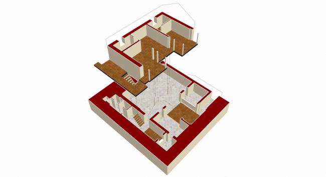 BIM建筑|北京前门长巷三条合院改革 / 索柏设计
