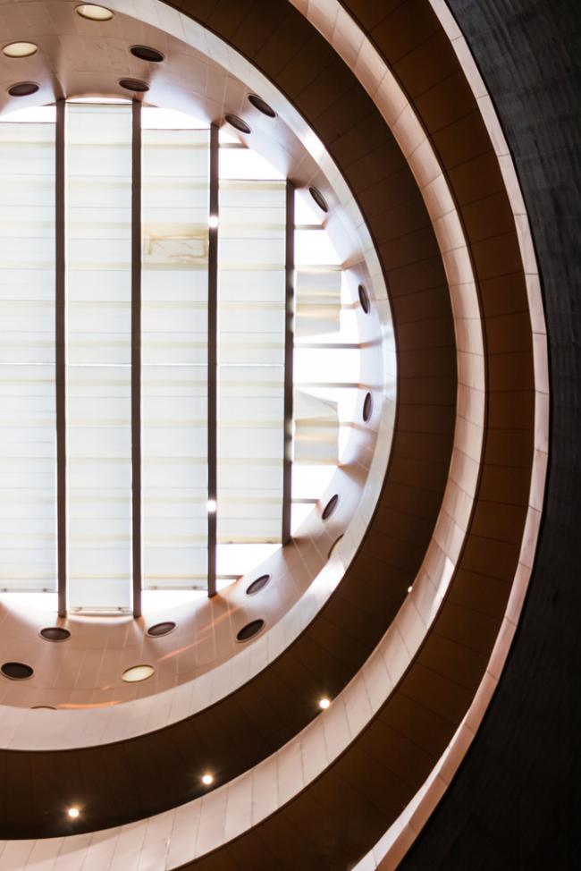 BIM建筑|新作！浇铸在年夜地之上的巨型圆椎古铜城堡——天津滨海城市博物馆