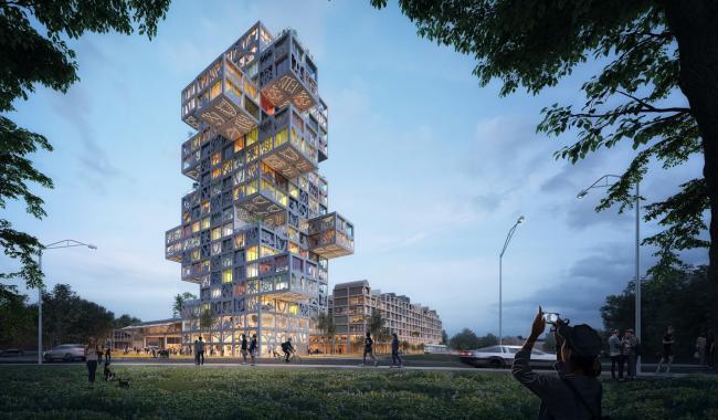 BIM建筑|MVRDV 新作'KoolKiel'：以一种渐进和机动的方法重定都市社区