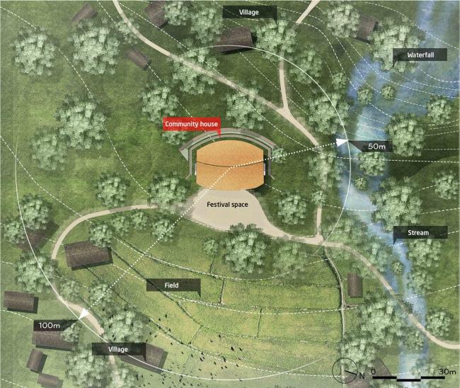 BIM建筑|建仁社区室第 / 1+1>2